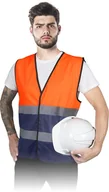 Odzież robocza - Kamizelka ostrzegawcza Reis DOUBLE PG r. L - miniaturka - grafika 1