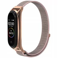 Akcesoria do zegarków - Tech-Protect Pasek Nylon do Xiaomi Mi Band 7 rose gold - darmowy odbiór w 22 miastach i bezpłatny zwrot Paczkomatem aż do 15 dni - miniaturka - grafika 1