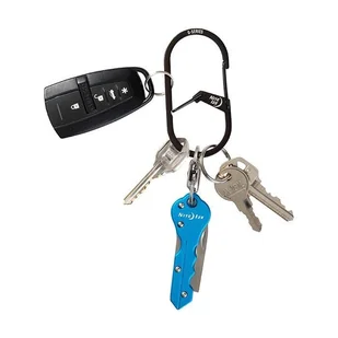 Nite Ize - G-Series Dual Chamber Carabiner #3 - Black - GS3-01-R6 - Akcesoria turystyczne - miniaturka - grafika 3