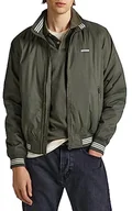 Kurtki męskie - Pepe Jeans Męska kurtka Bon, zielona, oliwkowa, M, Zielony (oliwkowy), M - miniaturka - grafika 1