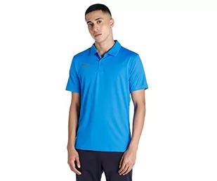 Puma Męska koszulka polo Teamliga Sideline Electric Blue Lemonade White 3XL 657257 - Koszulki męskie - miniaturka - grafika 1