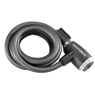 Kryptonite Zapięcie rowerowe Kryptoflex 1218 Linka Czarny K004967 - Zabezpieczenia do roweru - miniaturka - grafika 1