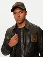 Czapki i chusty sportowe męskie - Aeronautica Militare Czapka z daszkiem 242HA1147CT2333 Khaki - miniaturka - grafika 1