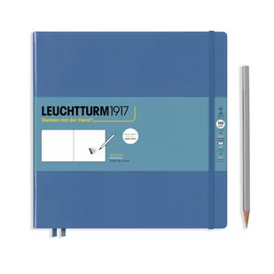 Leuchtturm1917, szkicownik Square, 225x225 mm, denim - Podobrazia, bloki, papiery - miniaturka - grafika 1