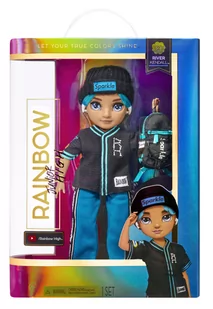 MGA Rainbow High Junior High Fashion s2 Lalka River 582991 Mga Entertainment - Lalki dla dziewczynek - miniaturka - grafika 2