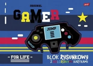 BLOK RYSUNKOWY A3/80g KOLOROWY 10 KARTEK TOP-2000 CREATINO - Szkolne artykuły papiernicze - miniaturka - grafika 1