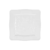 Talerze - Zestaw 6 Talerzy Kwadratowych 26.5 Cm Florentina La Porcellana Bianca - miniaturka - grafika 1