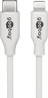 Kable USB - Kabel USB Goobay USB-C - 0.5 m Biały JAB-4780410 - miniaturka - grafika 1