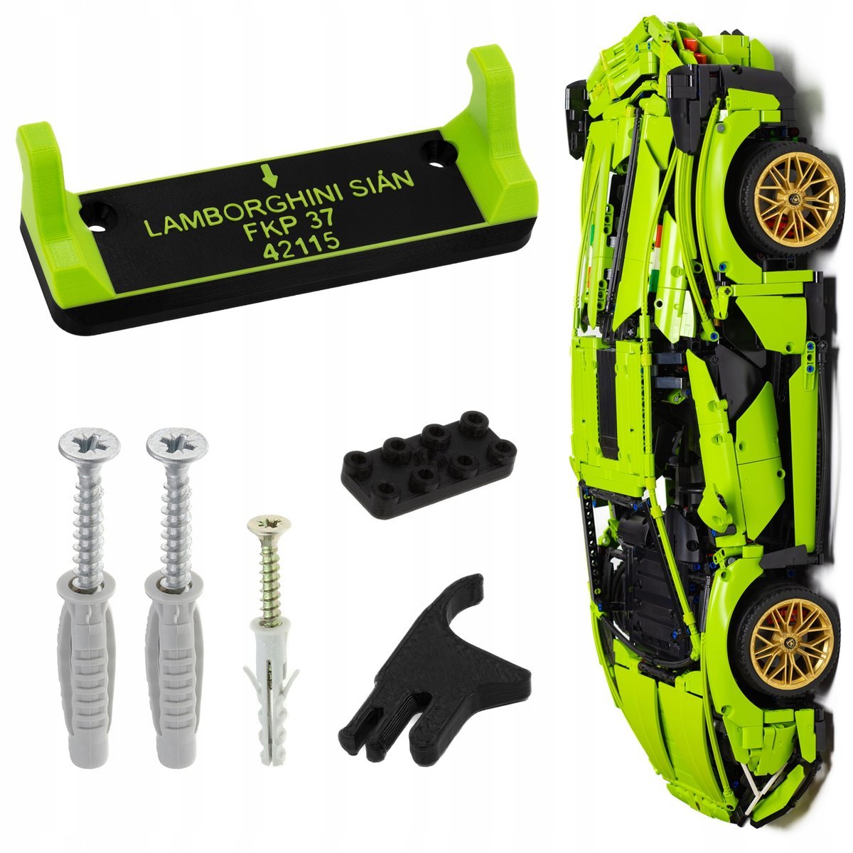 Lamborghini Sian FKP 37 - 42115 Uchwyt ścienny na LEGO TECHNIC Wieszak