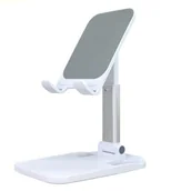 Pozostałe akcesoria do telefonów - Uchwyt biurkowy Awei X11 biały - miniaturka - grafika 1