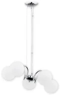 Lampy sufitowe - Lemir Nol żyrandol 5-punktowy chrom O2905 W5 CH - miniaturka - grafika 1