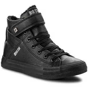Trampki BIG STAR - V274542F Black - Trampki damskie - miniaturka - grafika 1