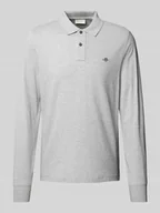 Koszulki męskie - Koszulka polo o kroju regular fit z wyhaftowanym logo model ‘SHIELD’ - miniaturka - grafika 1