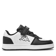 Buty dla chłopców - Sneakersy Kappa Logo Malone Ev Kid 36185LW White/Black A01 - miniaturka - grafika 1