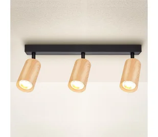 Brilagi - Oświetlenie punktowe ZADIE 3xGU10/30W/230V czarny/beżowy - Lampy sufitowe - miniaturka - grafika 1