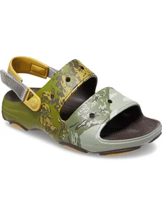 Crocs Sandały "All Terrain Summit" w kolorze żółto-zielonym - Sandały męskie - miniaturka - grafika 1