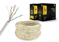 Kable miedziane - Kabel Sieciowy Lan Utp Kat.5e Skrętka 100m Szary Gembird - miniaturka - grafika 1