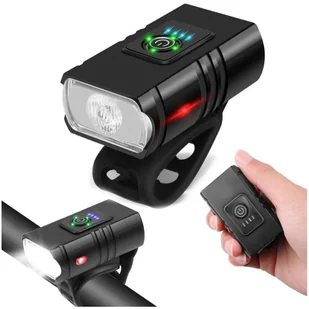 Lampka rowerowa przednia wodoodporna Alogy światełko LED oświetlenie przód na rower kierownicę 800lm - Akcesoria do smartwatchy - miniaturka - grafika 6