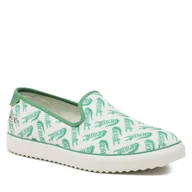 Espadryle męskie - Espadryle Lacoste Canvas Resort 123 2 Cma 745CMA0038WG1 Off Wht/Grn - miniaturka - grafika 1