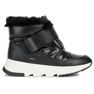 Sneakersy damskie - Buty Geox Falena Abx D26HXA0FUFEC9999 - czarne - miniaturka - grafika 1