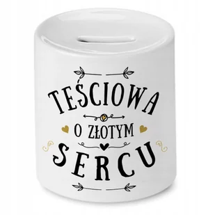 SKARBONKA DLA MAMY MATKI I LOVE MOM PREZENT z Nadrukiem ze Zdjęciem + Opakowanie na prezent (wzór 02) - Skarbonki - miniaturka - grafika 1