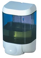 Dozowniki papieru i mydła dla firm - MAR PLAST Dozownik do mydła 1000 ml transparentny mydło nalewane 615T - miniaturka - grafika 1