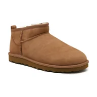 Buty zimowe męskie - UGG Skórzane śniegowce M CLASSIC ULTRA MINI - miniaturka - grafika 1