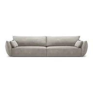 Sofy i kanapy - Jasnoszara sofa 248 cm Vanda – Mazzini Sofas - miniaturka - grafika 1