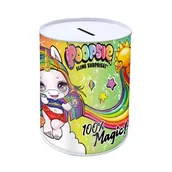 Skarbonki - Skarbonka metalowa DIAKAKIS Poopsie, 10x15 cm - miniaturka - grafika 1