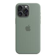 Etui i futerały do telefonów - Apple Silicone Case etui z MagSafe do iPhone 15 Pro Max (cyprysowy) - miniaturka - grafika 1