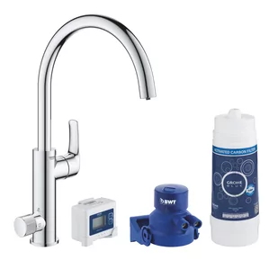 Grohe 30383000 Zestaw startowy bateria filtrująca Eurosmart Duo chrom filtr węglowy - Baterie kuchenne - miniaturka - grafika 2