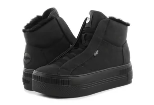 trampki damskie BUFFALO - PAIRED PH WARM VEGAN BLACK, ocieplane-36 - Trampki damskie - miniaturka - grafika 1