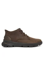 Botki męskie - Skechers Trzewiki Arch Fit Garza 205514 COC Brązowy - miniaturka - grafika 1