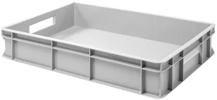 Skrzynka transportowa K-110 600x400x110 - Pojemniki i kosze gastronomiczne Skrzynka transportowa K-110 600x400x110 - Pojemniki i kosze gastronomiczne - miniaturka - grafika 1