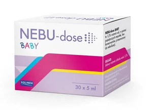 SOLINEA Nebu-dose Baby 30 ampułek do inhalacji |  OD 199 PLN! - Przeziębienie i grypa - miniaturka - grafika 1