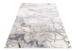 Szary dywan o wzorze marmuru A4-P66 - Dywany - miniaturka - grafika 1