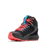 Buty trekkingowe damskie - Columbia Damskie buty trekkingowe Trailstorm Mid Waterpro, Czarny, biały, 39 EU - miniaturka - grafika 1