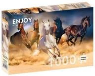 Puzzle - Puzzle, Dzikie konie na pustyni, 1000 el. - miniaturka - grafika 1