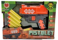 Zabawy w naśladowanie dorosłych - PISTOLET na STRZAŁKI Piankowe PIXEL GUN zestaw - miniaturka - grafika 1