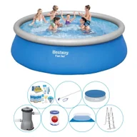 Baseny ogrodowe - Akcesoria do basenu - Bestway Fast Set 457x122 cm okrągły - miniaturka - grafika 1