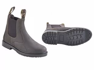 BUSSE Sztyblety skórzane SOLID - Buty do jazdy konnej - miniaturka - grafika 1