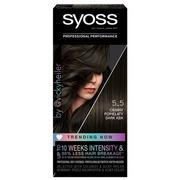 Farby do włosów i szampony koloryzujące - Syoss Trending Now Farba do włosów Ciemny Popielaty nr 5-5 - miniaturka - grafika 1