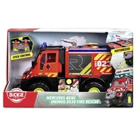 Samochody i pojazdy dla dzieci - Samochód DICKIE SOS Mercedes-Benz Unimog U530 Wóz strażacki 203719033 - miniaturka - grafika 1