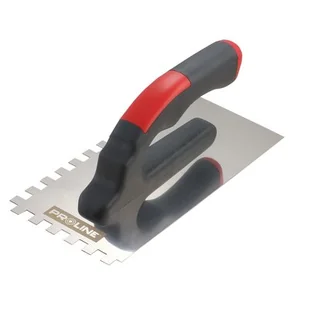 PROLINE Paca nierdzewna 270*130mm ząb 10*10 rącz.plast.otw. 61524 - Narzędzia murarskie - miniaturka - grafika 1
