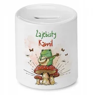 Skarbonki - Skarbonka Dla Kamila na Urodziny Idealny Prezent z Nadrukiem ze Zdjęciem - miniaturka - grafika 1