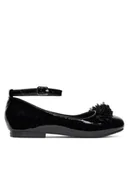 Buty dla chłopców - Nelli Blu Baleriny CM210410-4 Czarny - miniaturka - grafika 1