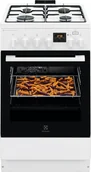 Kuchenki gazowe - Electrolux LKK560232W - miniaturka - grafika 1