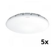 Lampy sufitowe - Steinel 079710 - ZESTAW 5x LED Lampa z czujnikiem RS PRO S30 SC 25,7W/230V 4000K - miniaturka - grafika 1
