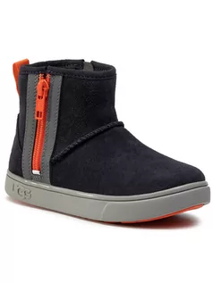 Buty dla dziewczynek - UGG Trzewiki K Adler Sneaker 1103641K Granatowy - grafika 1