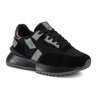 Buty sportowe damskie - Buty damskie Big Star NN274975 czarne 41 Eu - miniaturka - grafika 1